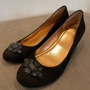 BCBGeneration black wedge shoes